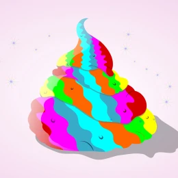 Caca de unicornio